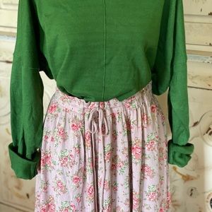 Maxi Skirt Plus Size Cottage Boho
